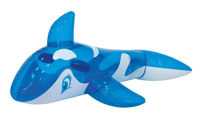 Sun Club Inflable Ballena Transparente 145cm 37215 Azul
