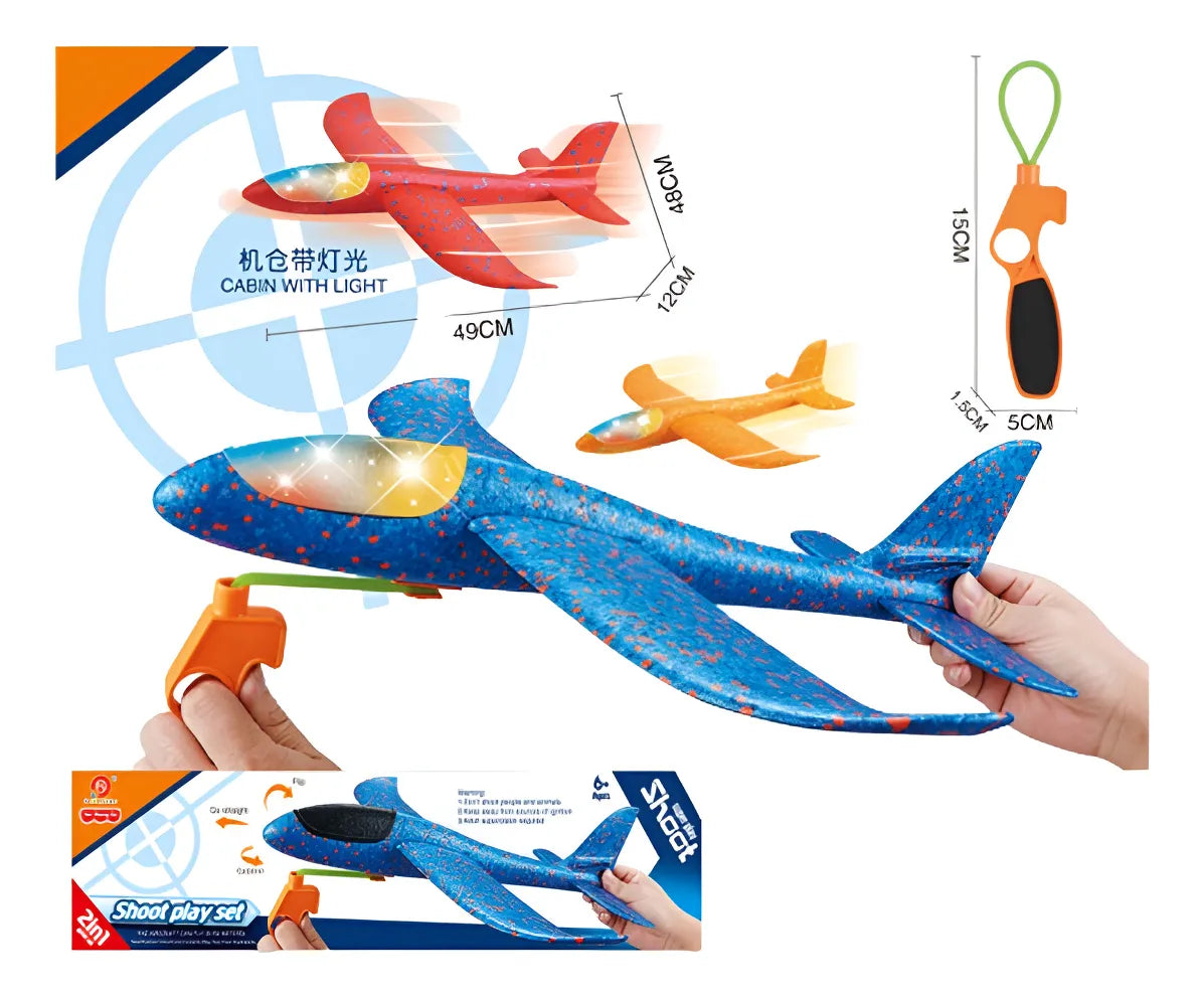Avion Soft Con Lanzador 2226553 Shine