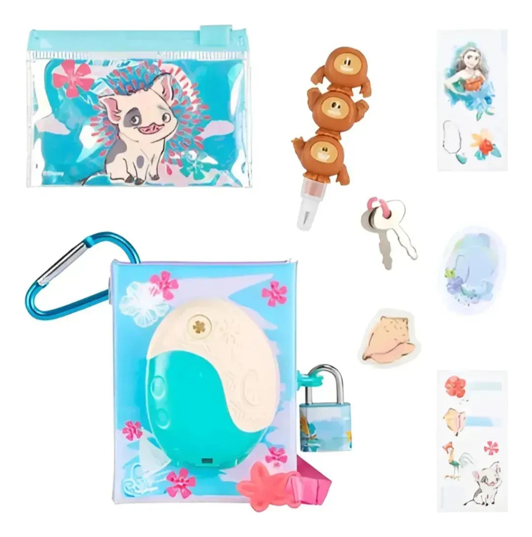 Real Littles Kit X 2 Mini Diario Disney Stitch Y Moana 25431 Stitich/moana