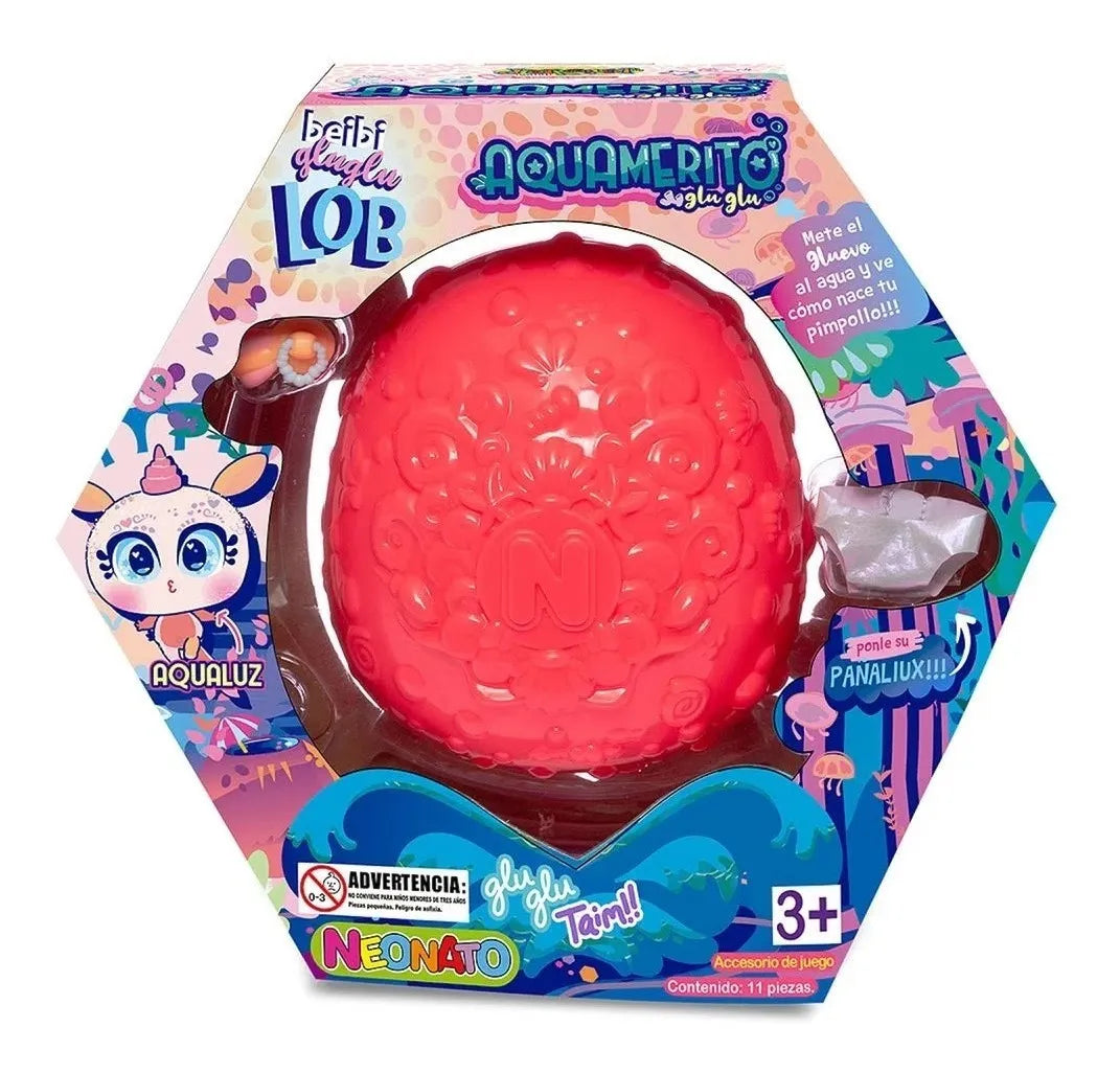 Muñeco Aquamerito Aqualuz Durazno Distroller 986863