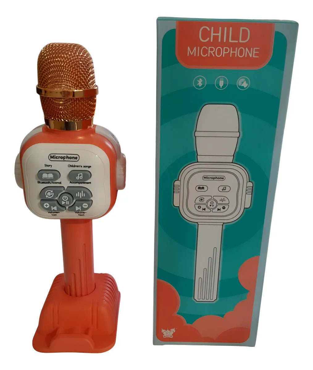 Micrófono Inalambrico Bluetooth Con Base 2199901 Shine