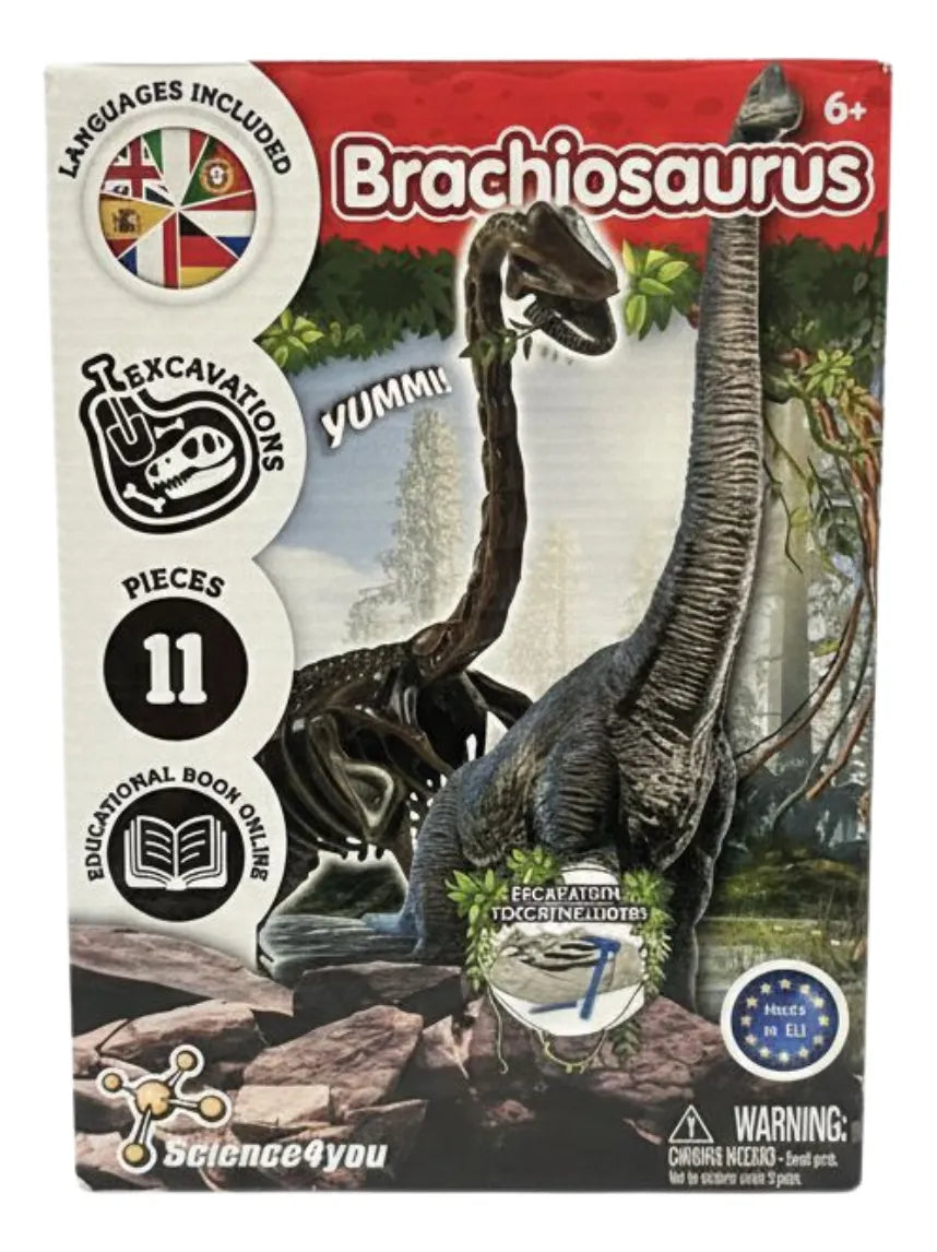 Science4you Excavación De Fósiles Brachiosaurus 80004130