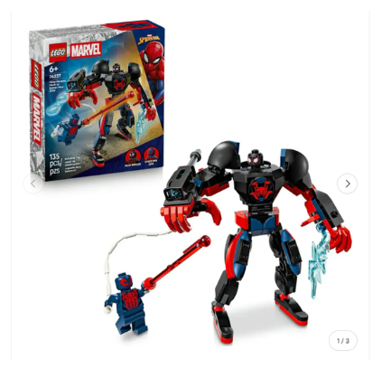 Lego Marvel: Miles Morales Mech vs Spider-Man 76337