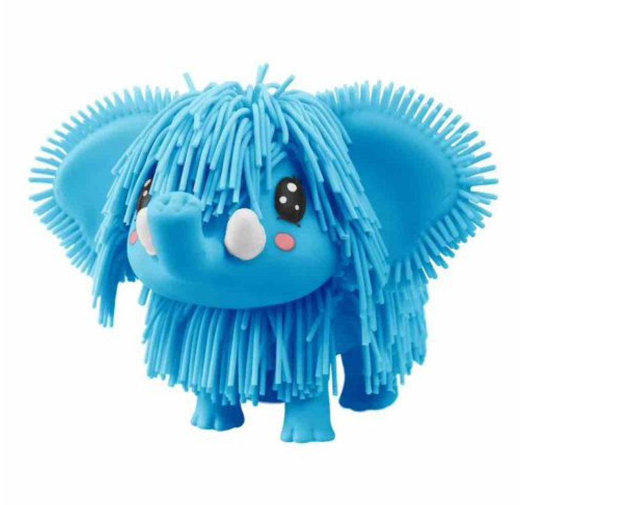Peludito Shine Elefante Azul Con Movimiento Y Sonido Jp009