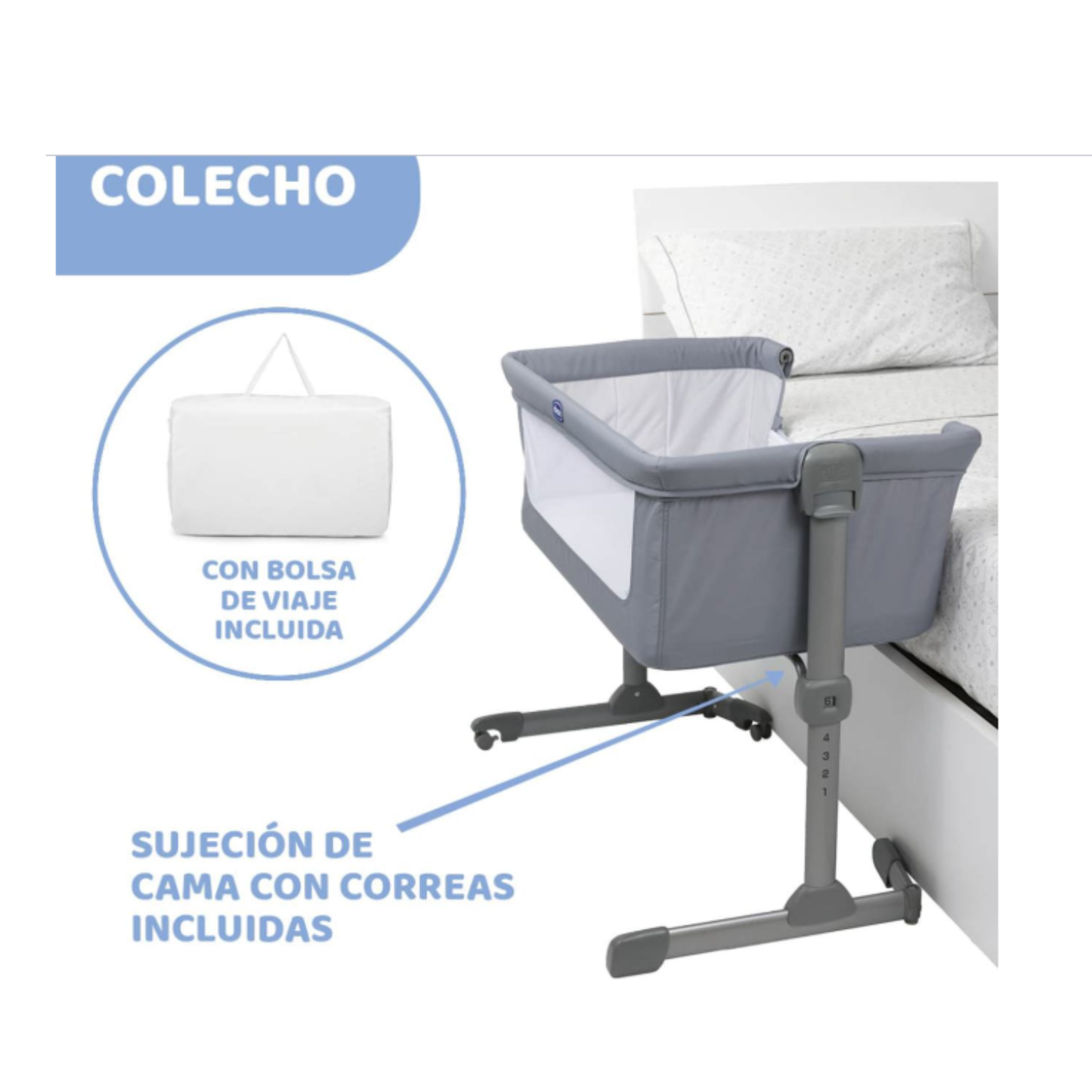 Chicco Cuna Next2Me Essential 08087042670 Stone Re_Lux