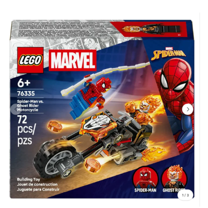 Lego Marvel: Spider-Man vs Moto del Motorista Fantasma 76335