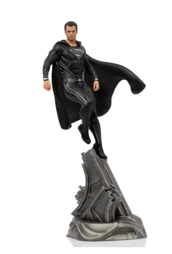 Figura Superman Black 1:10 Justice League 41321 Iron Studios