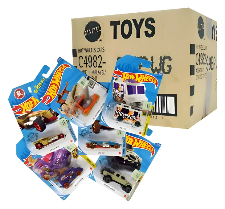 Caja Hot Wheels Vehículos Básicos Surtidos X 72 NB-2026