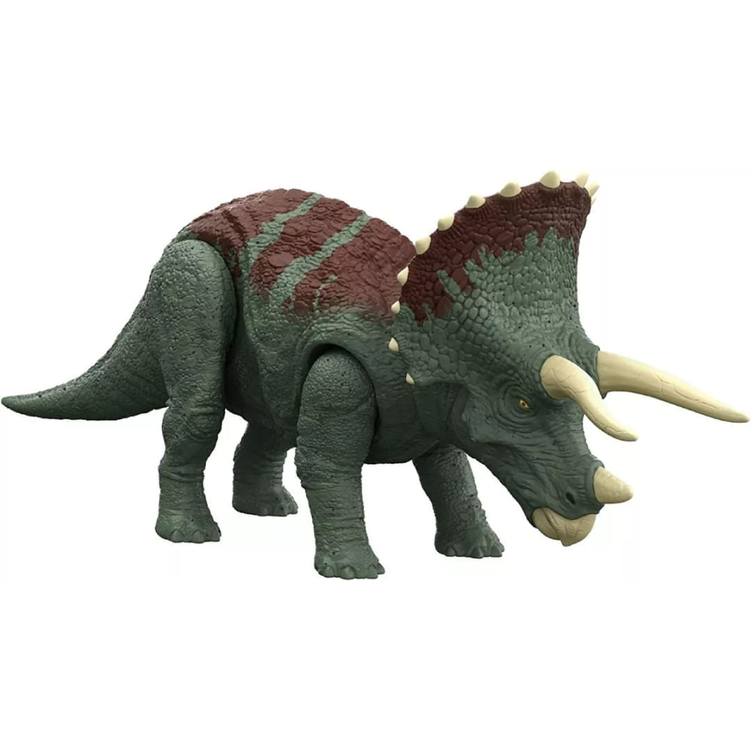 Jurassic World Triceratops Ruge Y Golpea Mattel Hdx34
