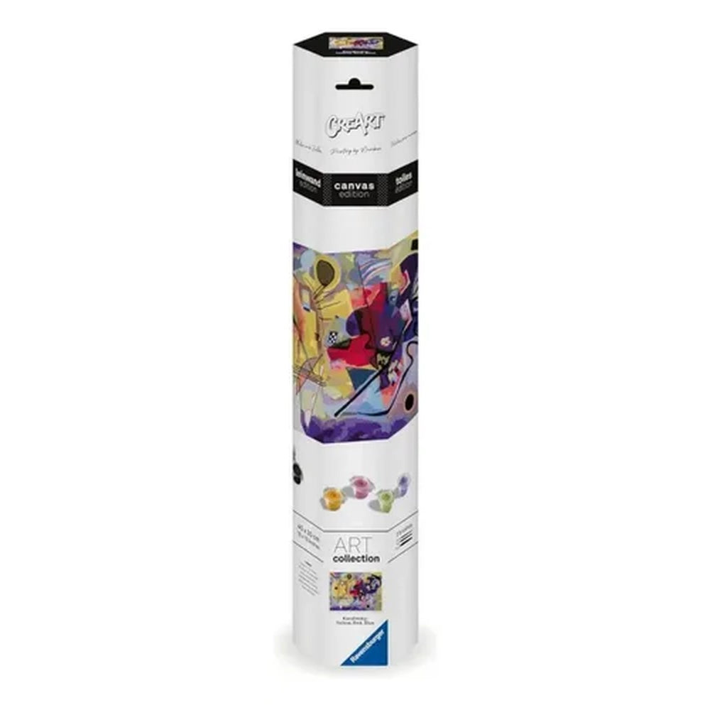 Ravensburger CreArt Serie B Canvas Pinta Por Numeros Kandinsky Yellow 23918