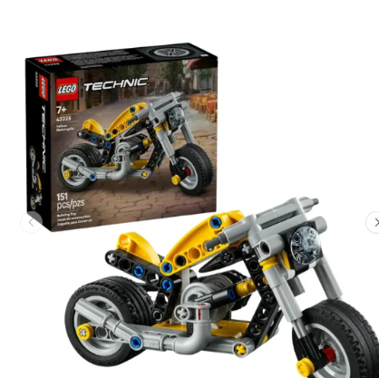 Lego Technic: Moto Amarilla 42225