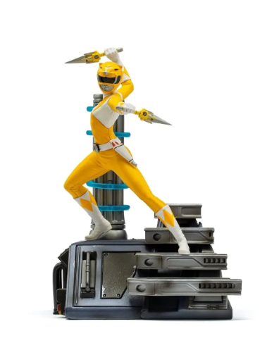 Figura Yellow Ranger 1:10 Power Rangers 46521 Iron Studios