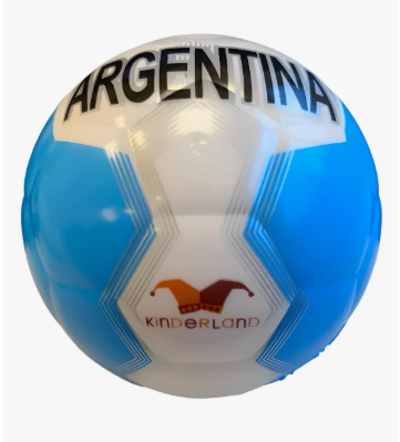 Pelota Soft Argentina 6cm Kl376 Celeste