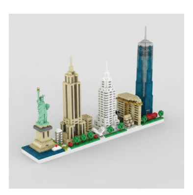 Bloques De Construcción New York 4780 Pcs 3034214 4780