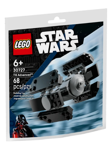 Lego Star Wars: Minimodelo Tie Avanzado 30727 68 Tie Advanced
