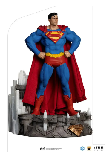 Figura Superman Deluxe 1:10 Dc Comics 57821-10 Iron Studios