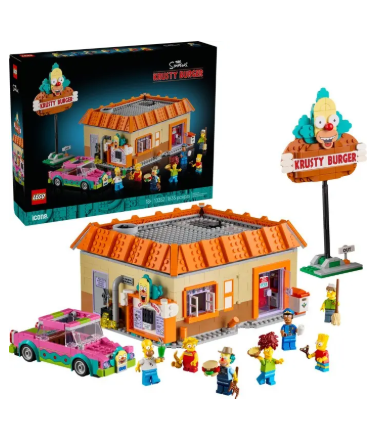Lego Icons: The Simpsons Krusty Burger 10352 1635 Homer