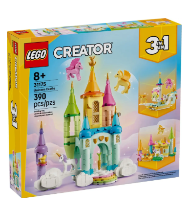 Lego Creator 3 En 1: Castillo De Los Unicornios 31175 390 Creator