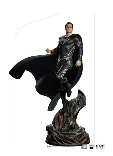 Figura Superman Black Suit Legacy 1:4 57521-14 Iron Studios