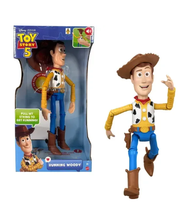 Toy Story 5 Figura Woody Veloz Frases Y Sonidos Jmw24 Mattel