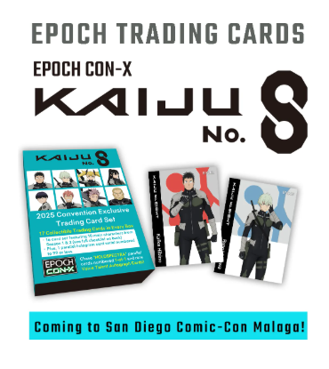 Carats Con-x - Kaiju No 8 Trading Card Set Box 58239 Kaiju N 8
