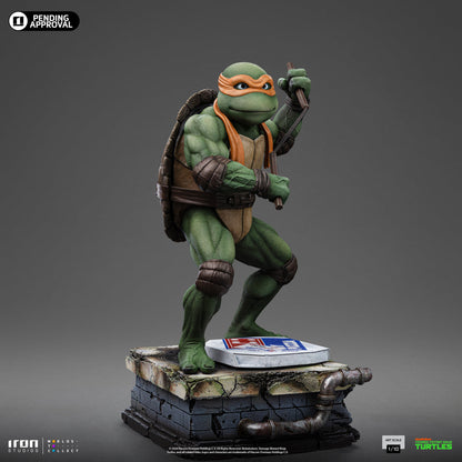 Iron Studios Michelangelo TMNT Movie Art Scale 1/10 (NICKEL109024-10)