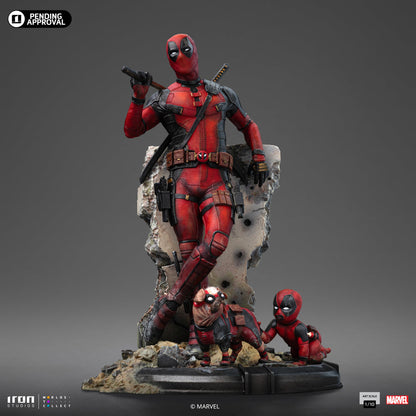 Iron Studios Deadpool & Wolverine Art Scale 1/10 - Deadpool (MARCAS108524-10)