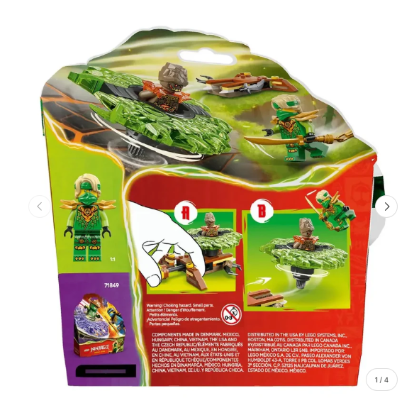 Lego Ninjago: Lloyd vs Spinner del Monstruo de Tierra 71850