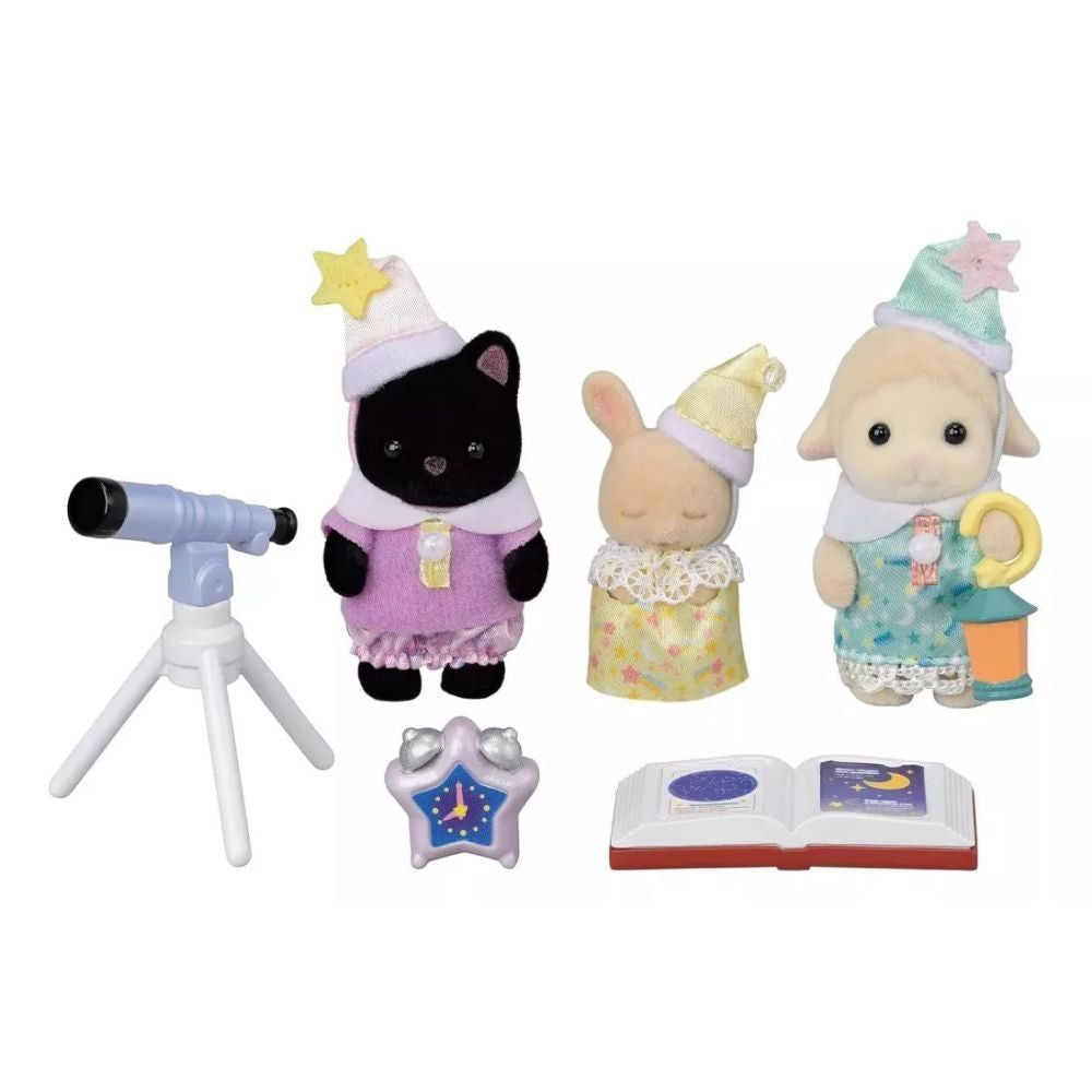 Sylvanian Families Amigos Guarderia Fiesta De Pijamas 05750