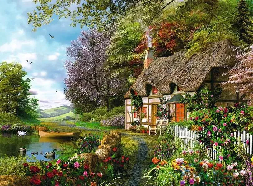 Ravensburger Puzzle 1500 Pzs Country Cottage 12000700