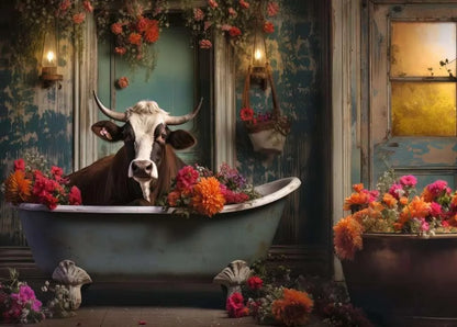 Ravensburger Puzzle 1000 Pz The Cow And The Bathtub 12000782