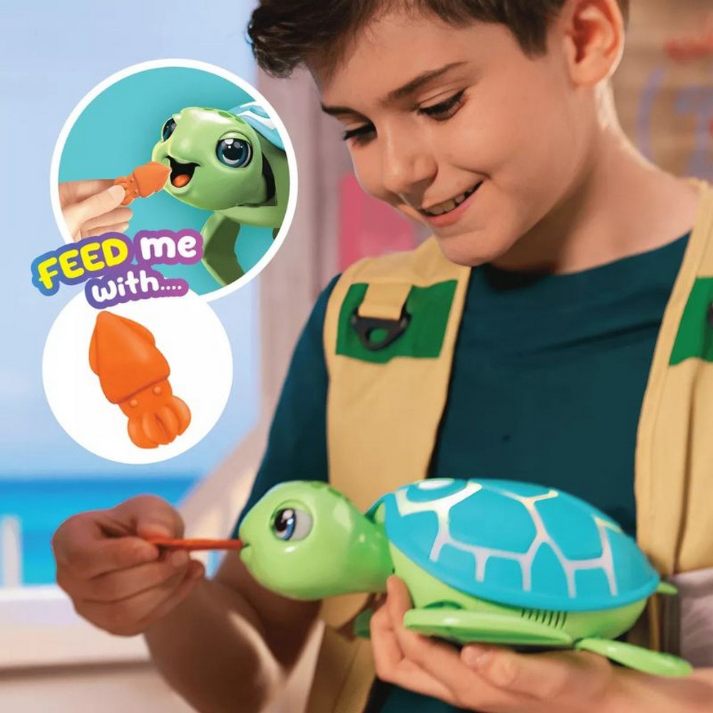 Silverlit Rescue Turtle Celeste 88635 Color Verde Y Celeste