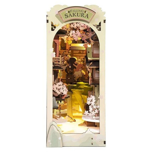 Robotime Puzzle 3d Book Nook Árbol De Cerezo Tgb05 Rolife