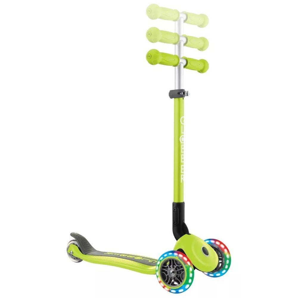 Globber Monopatin Primo Portátil C/luces Verde 432-106-2