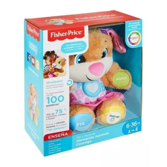 Fisher Price Perrita Aprende Conmigo Ftn31 Mattel