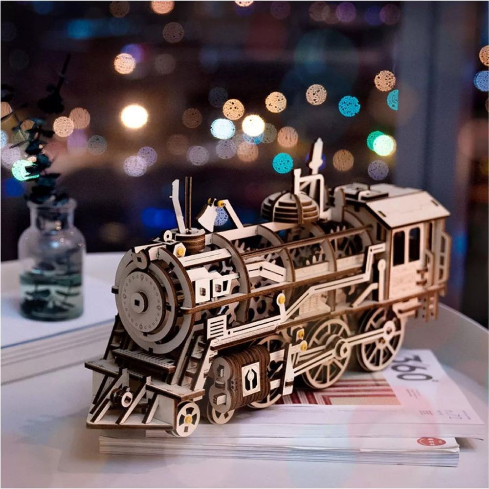 Robotime Puzzle 3d Locomotora Lk701 Rokr