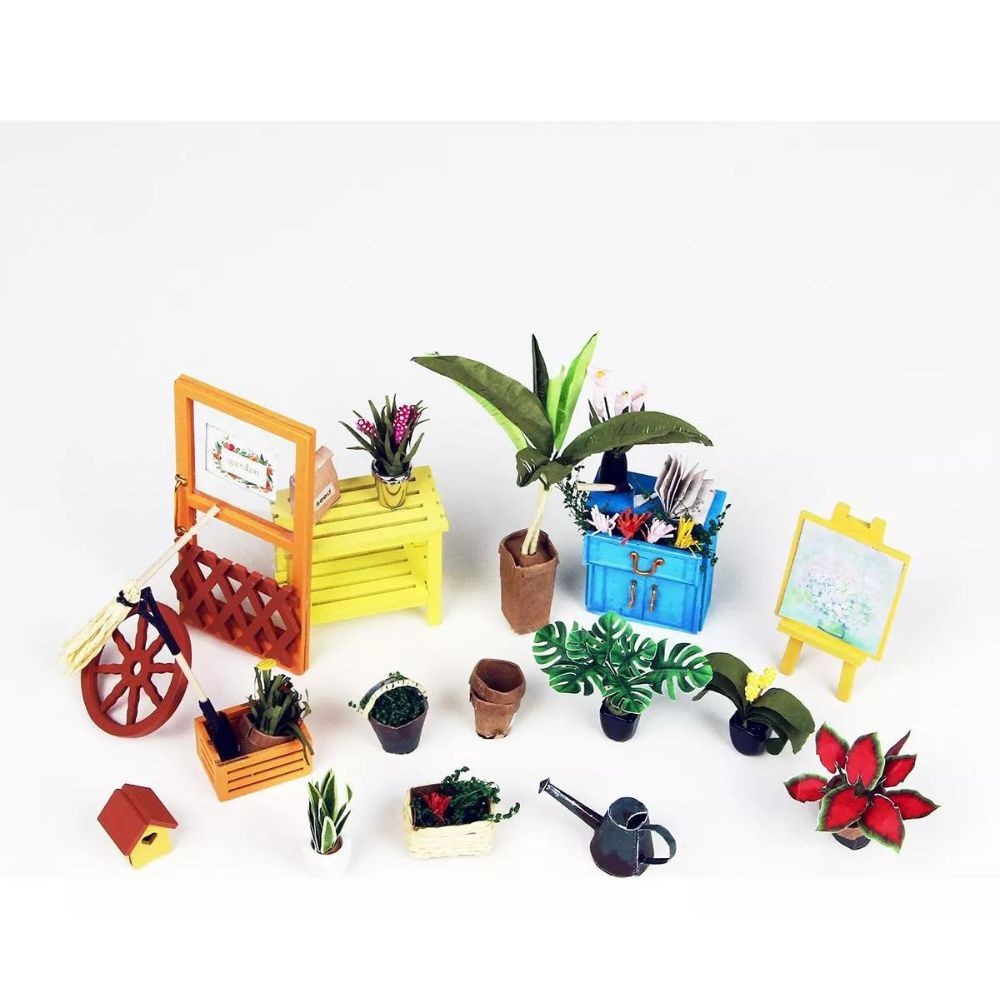 Robotime Puzzle 3d La Casa De Flores De Cathy Dg104 Rolife
