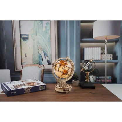 Robotime Puzzle 3d Globo Terraqueo Luminoso St003 Rokr