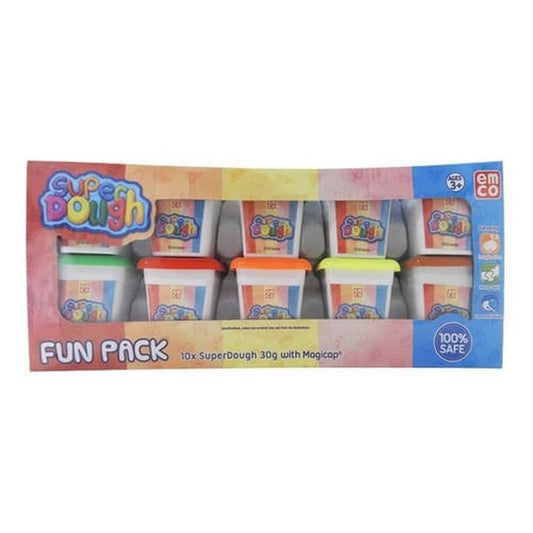 Juego De Masas Didáctico Super Dough Fun Pack 10 6104