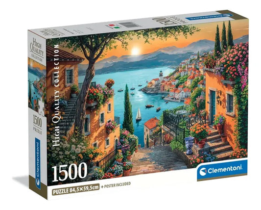 Clementoni Puzzle Hqc Steps To The Harbor 1500 Pzas 31726