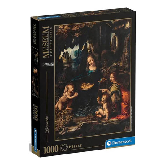 Puzzle The Virgin Of The Rocks 1000 Pzas Clementoni 37088