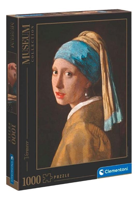 Clementoni Puzzle Museum Girl With Pearl 1000 Pzas 39614