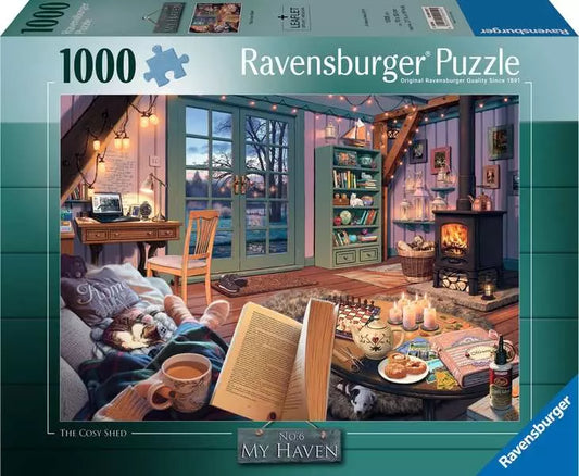 Ravensburger Puzzle 1000 Pzs The Cosy Shed 12000050
