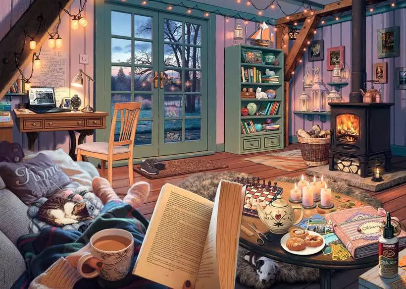 Ravensburger Puzzle 1000 Pzs The Cosy Shed 12000050