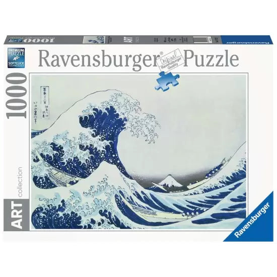 Ravensburger Puzzle 1000 Pz La Gran Ola De Kanagawa 12000107