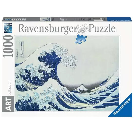 Ravensburger Puzzle 1000 Pz La Gran Ola De Kanagawa 12000107