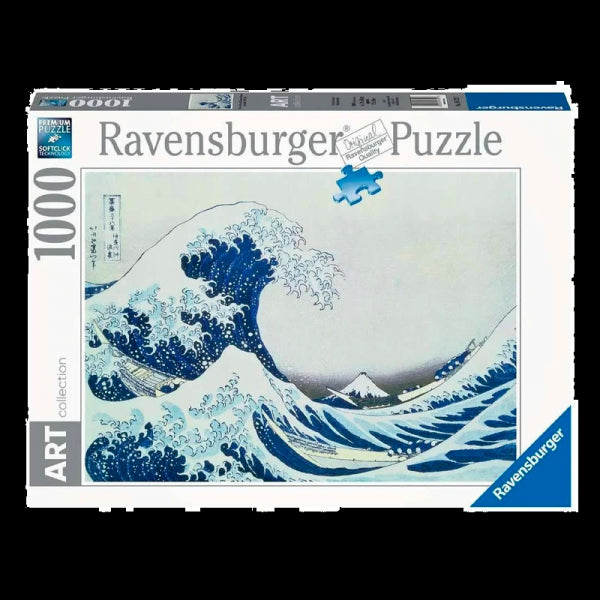 Ravensburger Puzzle 1000 Pz La Gran Ola De Kanagawa 12000107