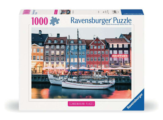 Ravensburger Puzzle 1000 Pzs Copenhagen Denmark 12000111