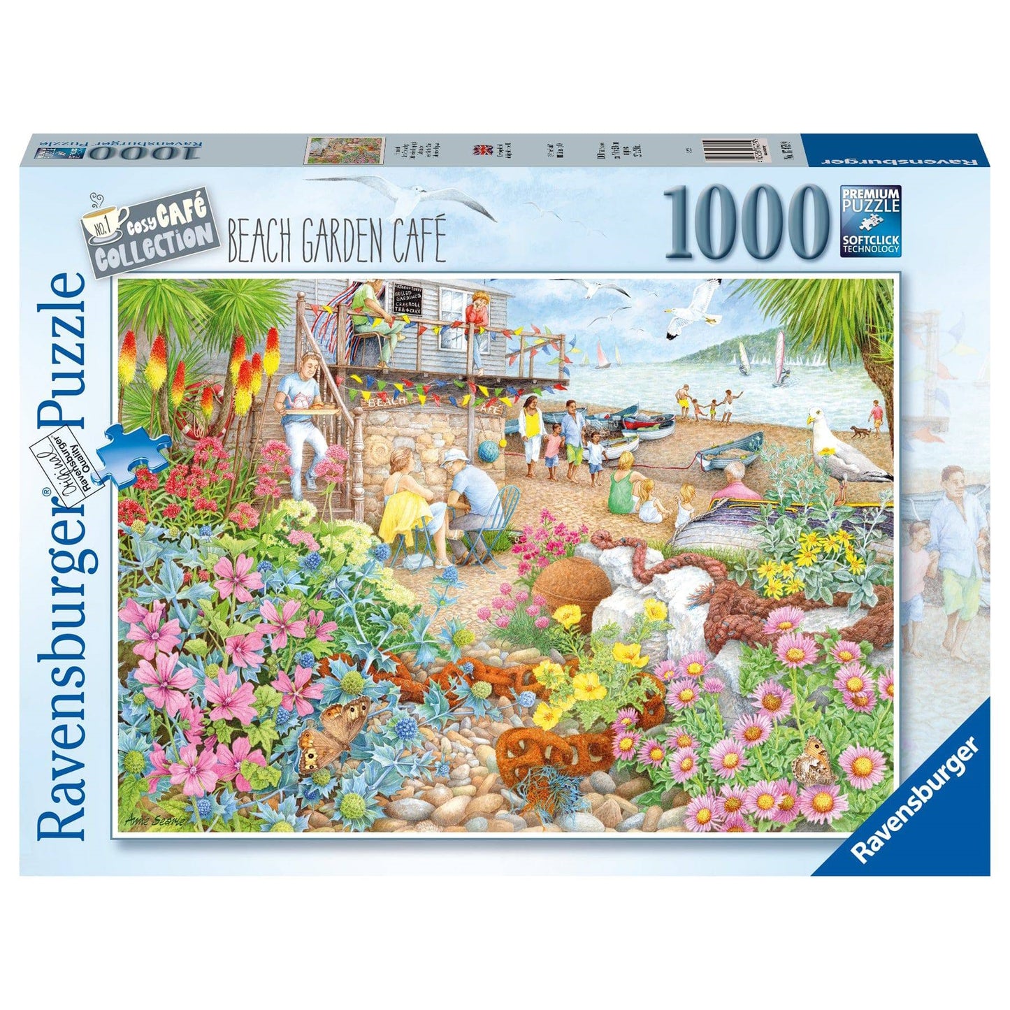 Ravensburger Puzzle 1000 Pzs Beach Garden Cafe 12000282