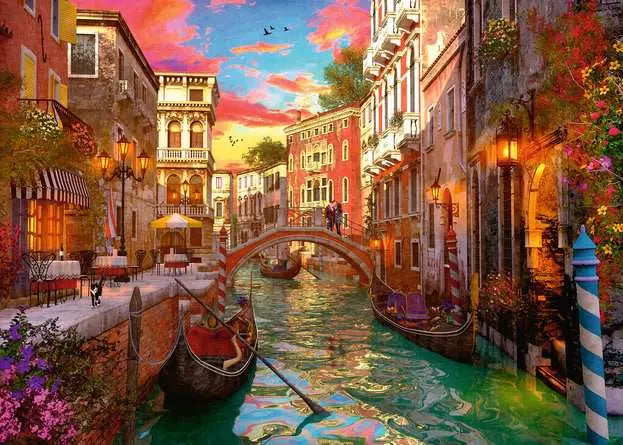 Ravensburger Puzzle 1000 Pzs Venice Romance 12000056